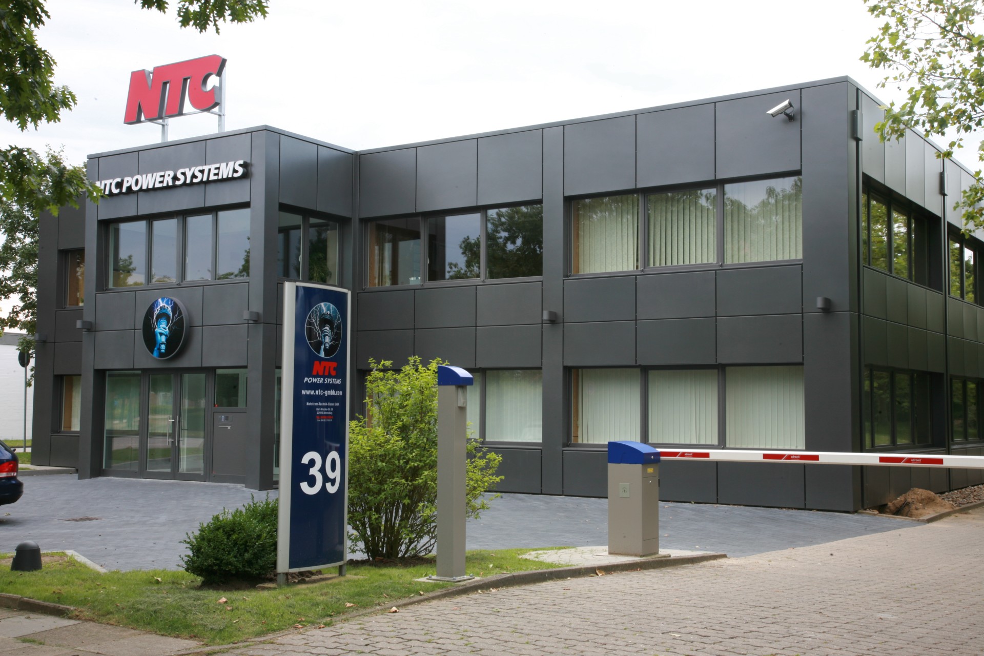 NTC-Firmenzentrale in Ahrensburg